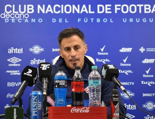 “Con un volante central más, nos iba a quedar un equipo partido en ataque”
