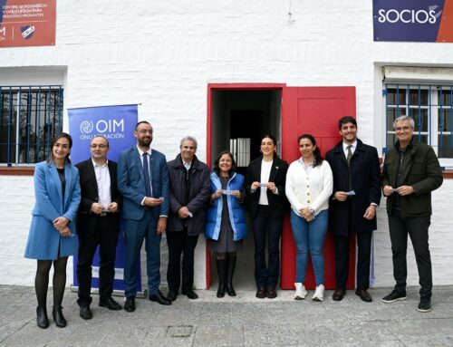 Se inauguró centro para personas migrantes